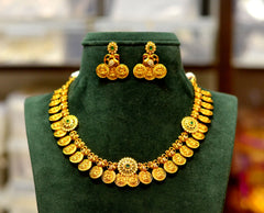 NECKLACE necklace 169 NAKSHI AD STONE EMERALD