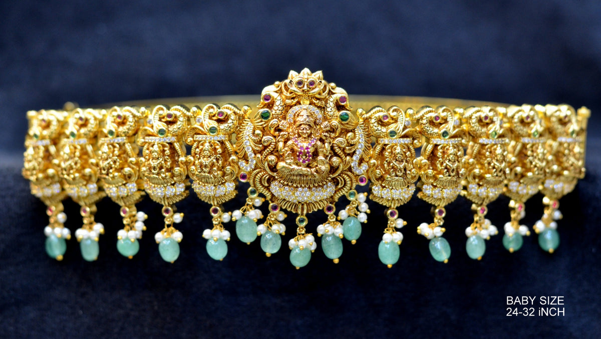 VADDANAM Baby vaddanam 018 NAKSHI AD STONE MULTI COLOR