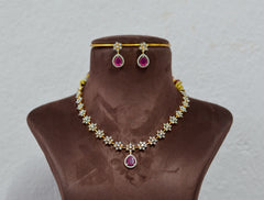 NECKLACE Necklace 908 DIAMOND RUBY