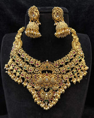 NECKLACE necklace 505 Choker MATTE NAKSHI GOLDEN