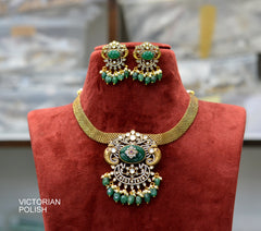 NECKLACE Necklace 603 VICKTORIAN  EMERALD