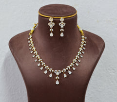 NECKLACE NK101 DIAMOND  WHITE