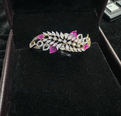 BRACELET/BANGLE BRACELET 1046 RUBY Openable
