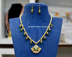 NECKLACE Necklace 847 MOISSANITE EMERALD