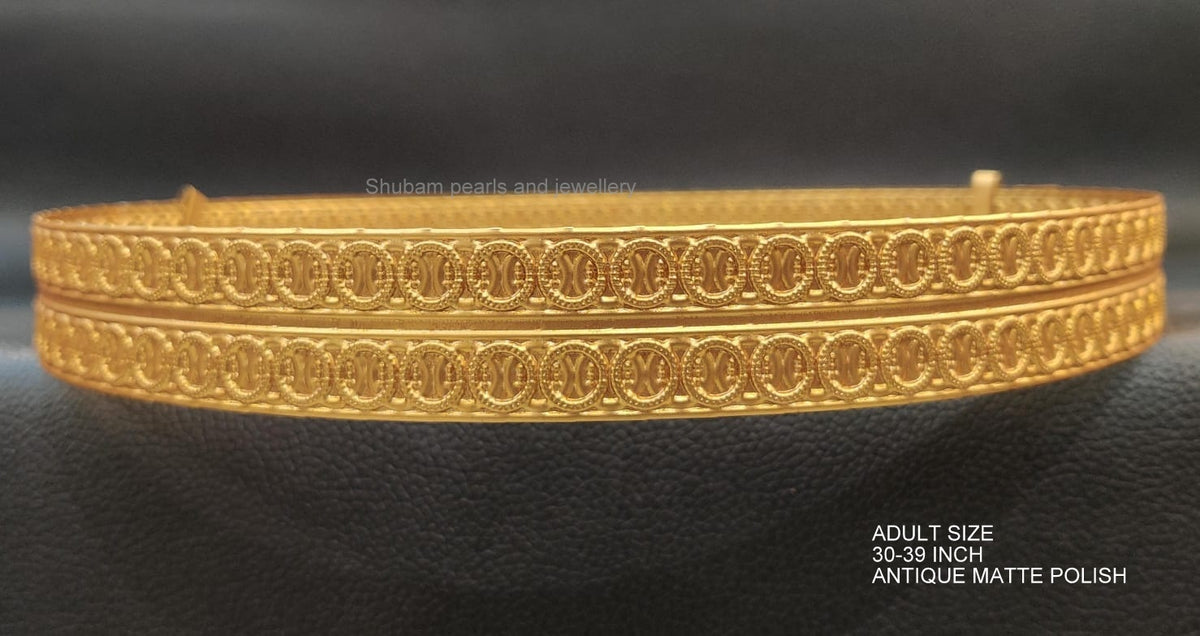 VADDANAM Rhoumbus vaddanam 133 - VA133 MATTE NAKSHI matte golden