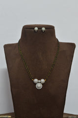 MANGALSUTRA Manglasutra 053 DIAMOND DUAL PLATING DIAMOND LOOK