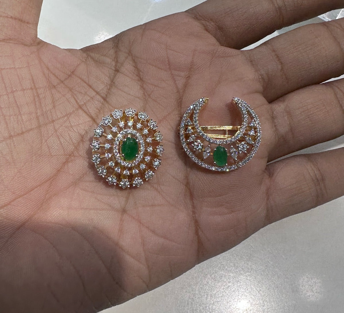 ACCESSORIES EAR chandsur 13 DIAMOND medium