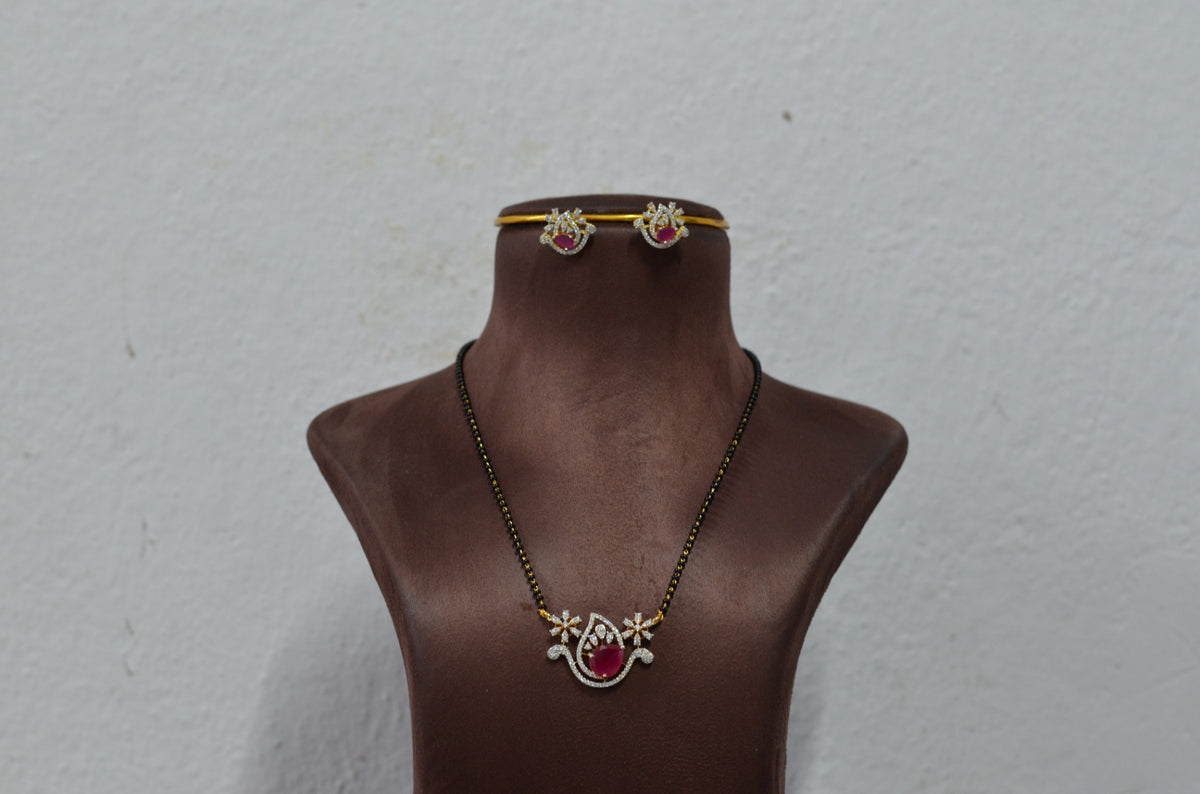 MANGALSUTRA mangalsutra 050 VICKTORIAN  RUBY