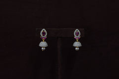 Earring er007 DIAMOND RUBY