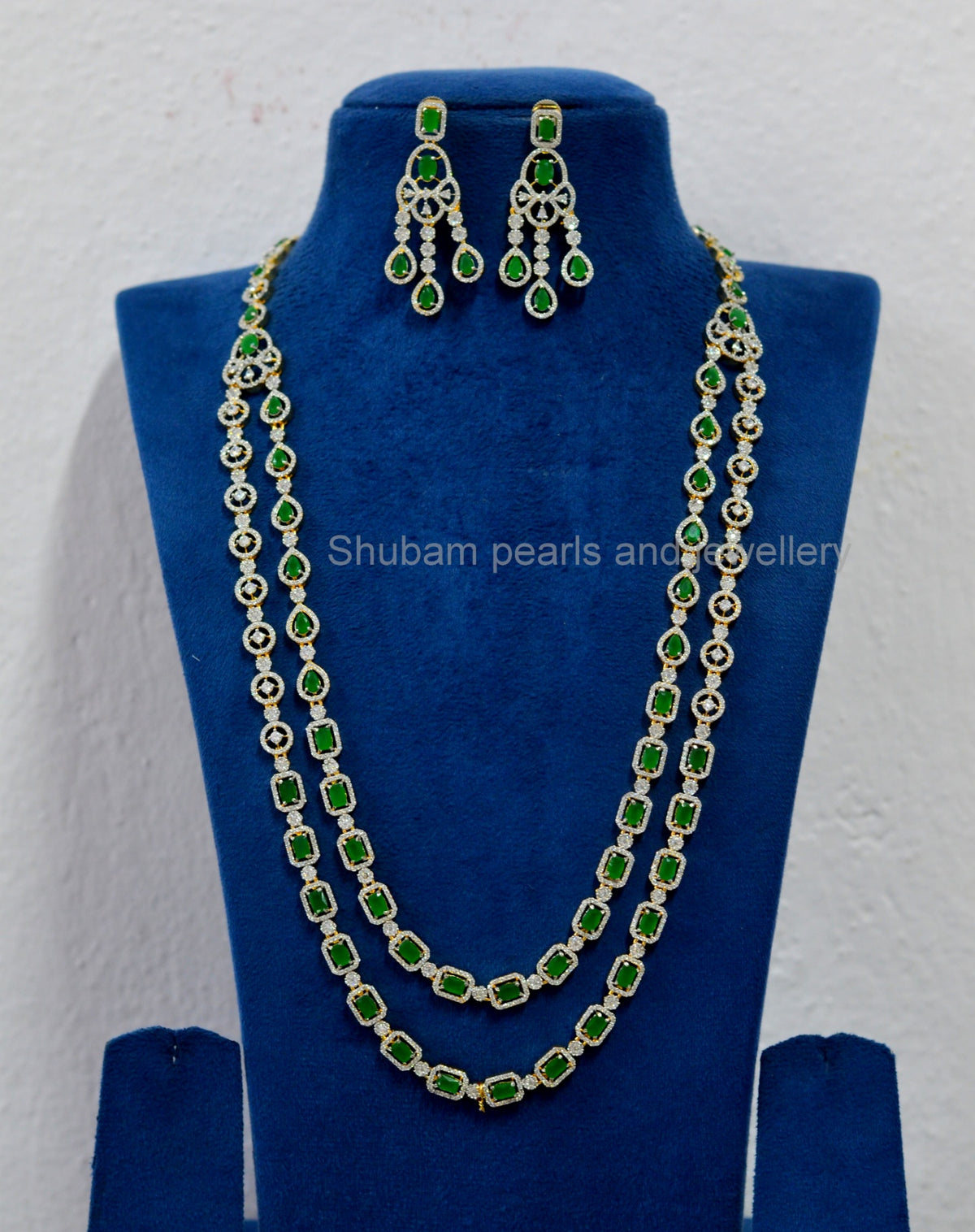 NECKLACE necklace 912 DIAMOND EMERALD