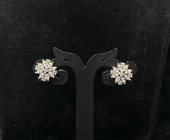 Earring Eartops 044 DIAMOND WHITE