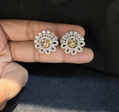 Earring Eartops 221 DIAMOND WHITE
