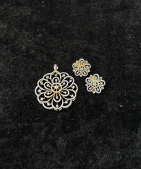 PENDANT SET CHAINS pendant set 016 DIAMOND WHITE