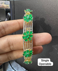 BRACELET/BANGLE bangle 014 EMERALD 2'8