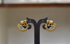 Earring Eartops 125 VICKTORIAN  MINT GREEN