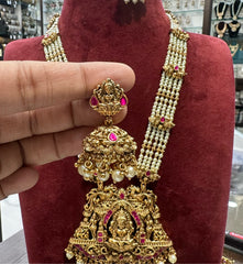 NECKLACE necklace 793A - NE793 NAKSHI JADAU MIX MULTI COLOR