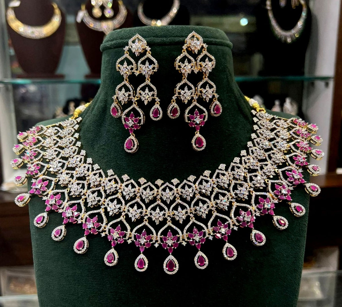 NECKLACE necklace 645 DIAMOND RUBY