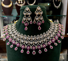 NECKLACE necklace 645 DIAMOND RUBY