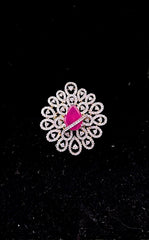 FINGERRING Finger ring 47 DIAMOND RUBY