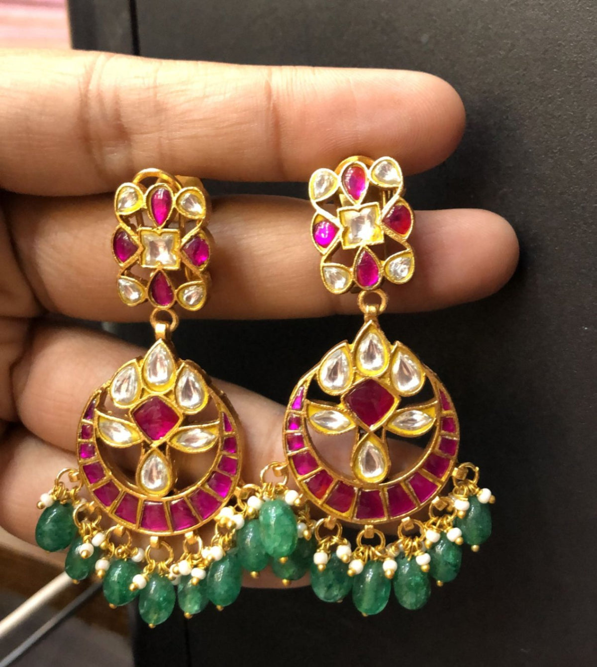 JADAU earrings 022 JADAU MULTI COLOR