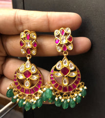 JADAU earrings 022 JADAU MULTI COLOR