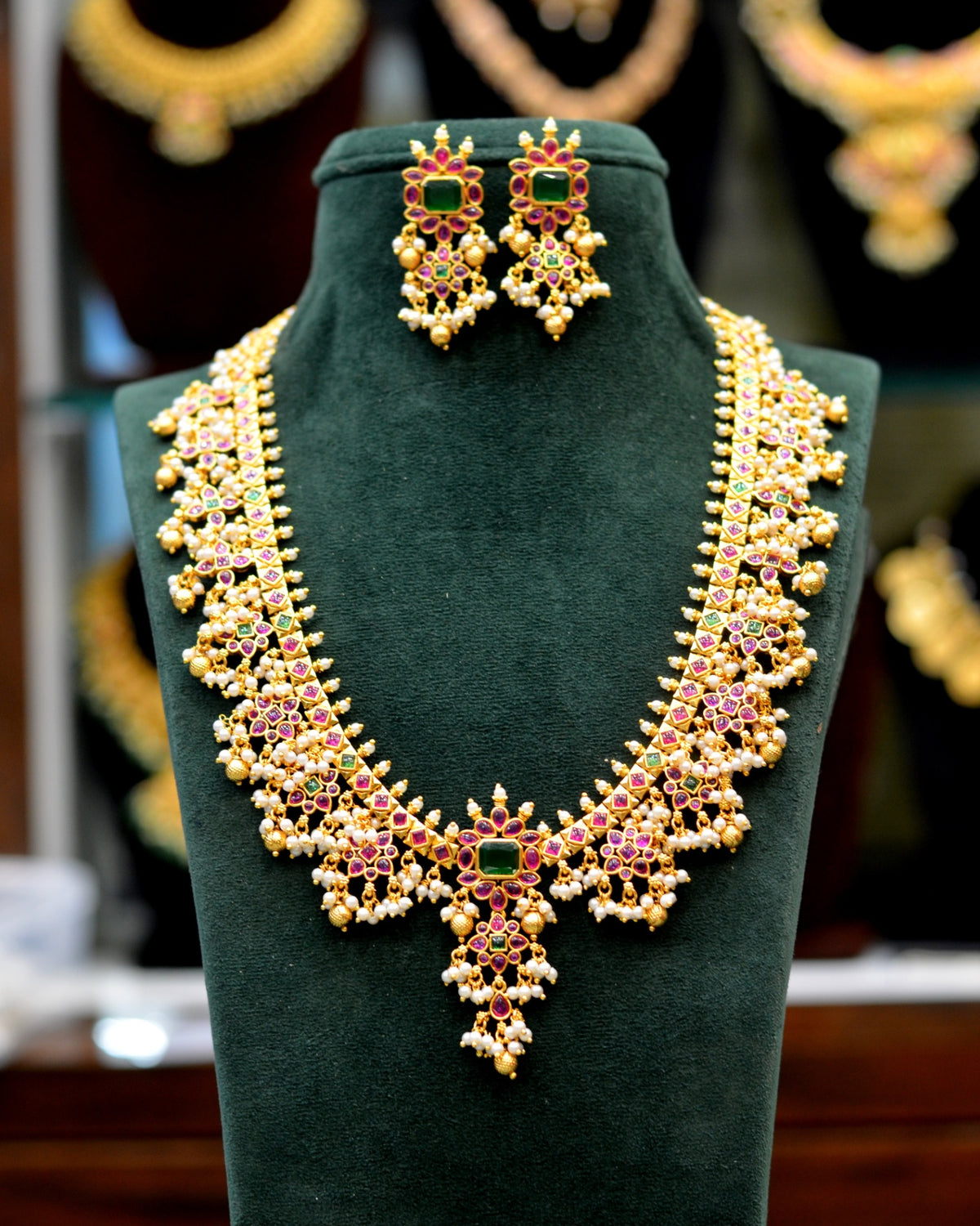 GUTTAPUSAL Long Guttapusalu 027 - GU027 MULTI COLOR SHORT