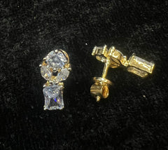 Earring Eartops 189 DIAMOND  WHITE