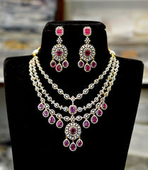 NECKLACE necklace 156 DIAMOND RUBY