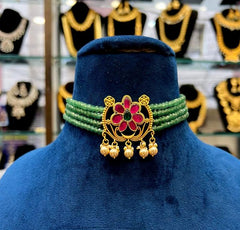 JADAU CHOKER 072 JADAU EMERALD
