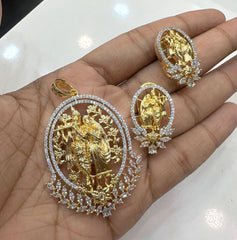 PENDANT SET CHAINS PENDANT SET 180 DIAMOND WHITE