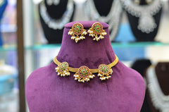NECKLACE Nk038 MATTE NAKSHI MULTI COLOR