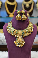 NECKLACE NK054 EMERALD