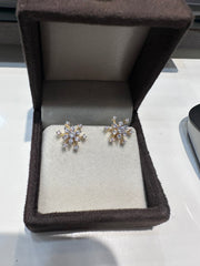 Earring Eartops 083 DIAMOND WHITE