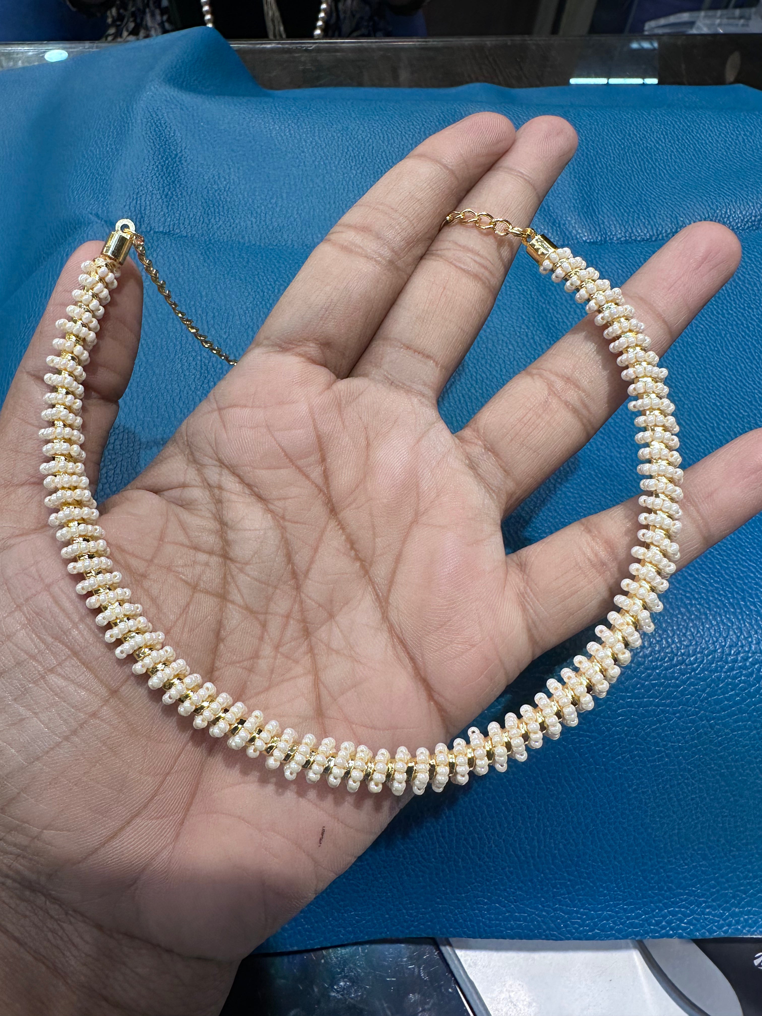 DORI AND CHAINS HASLi002 GOLDEN STONE medium