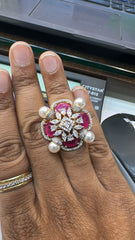 FINGERRING FINGERRING003 DIAMOND  EMERALD