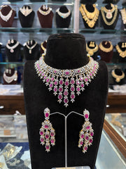 NECKLACE necklace 153 DIAMOND RUBY