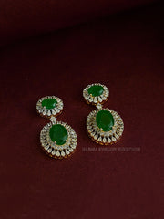 NECKLACE Necklace 728 DIAMOND EMERALD