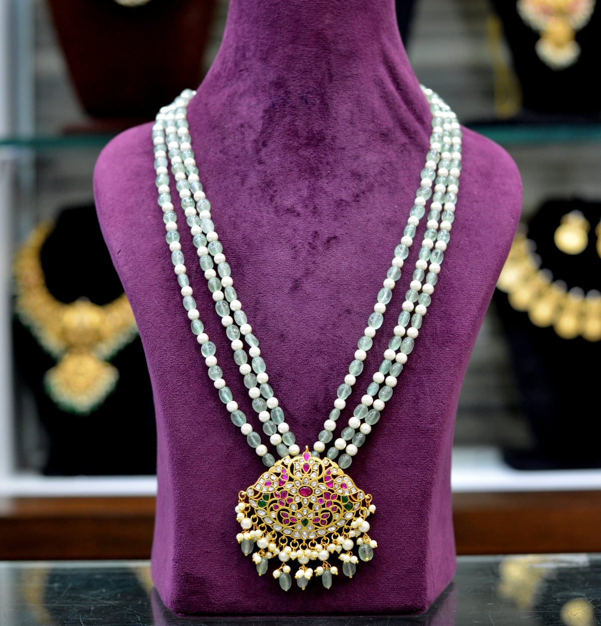 JADAU Necklace 194 JADAU EMERALD