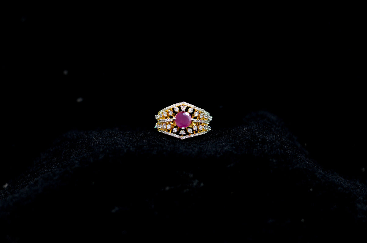 FINGERRING Fingerring 63 DIAMOND RUBY