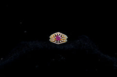 FINGERRING Fingerring 63 DIAMOND RUBY