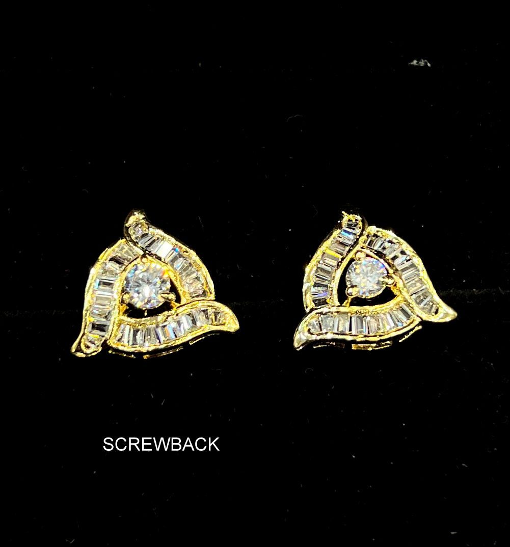 Earring eartops 119 DIAMOND WHITE