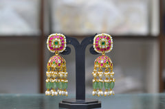 JADAU JHUMKA 055 JADAU MULTI COLOR