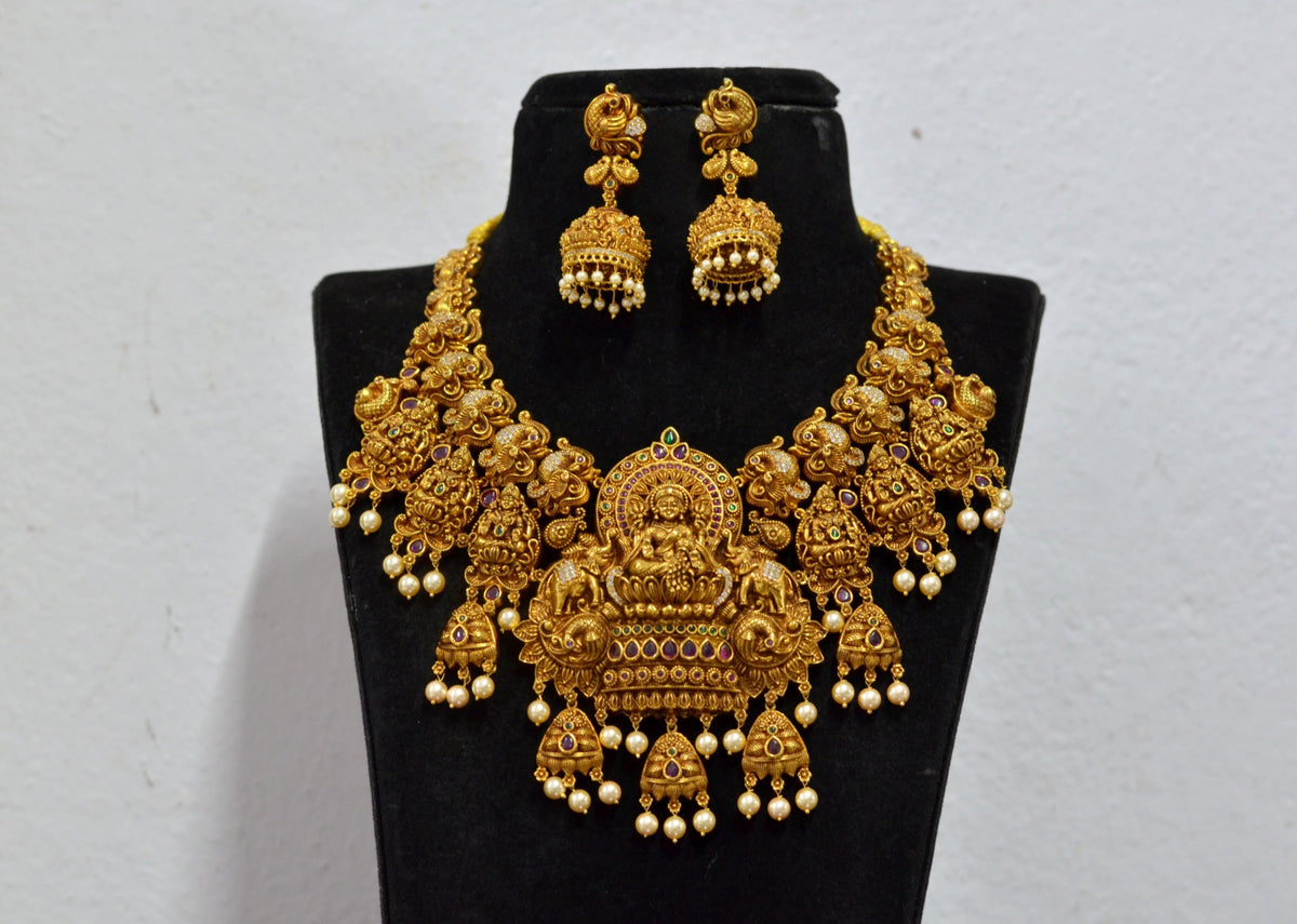 NECKLACE necklace 714 NAKSHI ANTQIUE MULTI COLOR