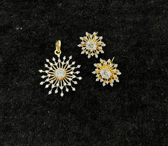 PENDANT SET / LOCKETS Pendant set 273 DIAMOND WHITE