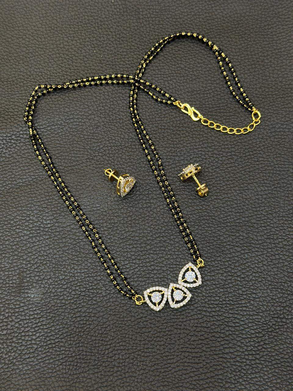 MANGALSUTRA mNG025 DIAMOND  WHITE