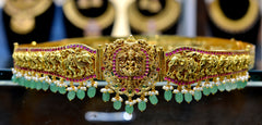 VADDANAM wb007 NAKSHI ANTQIUE EMERALD