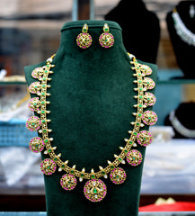 NECKLACE Long Necklace 788 - NE788 JAdau With Mozonite MULTI COLOR