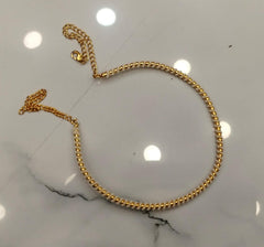 DORI AND CHAINS Hasli003 GOLDEN STONE small