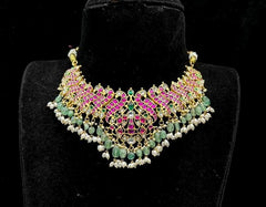 JADAU NECKLACE 469 JADAU MULTI COLOR