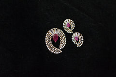 PENDANT SET / LOCKETS pendant 215 DIAMOND RUBY